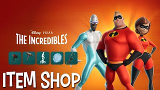 FORTNITE  The Incredibles Skins  Item Shop Preview [upl. by Oeniri908]