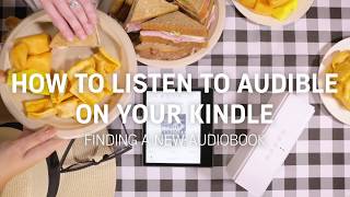 How to Simple Steps to Purchase Audible Audiobooks Using Your Kindle [upl. by Yelmene]