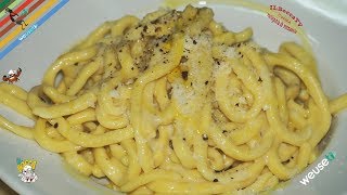 268  Pici cacio e pepee ci poi tappà le crepe primo piatto vegetariano facile veloce e gustoso [upl. by Allac]