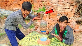 Filtering amp Dirty Water Using Plastic Box 😱  प्लास्टिक के डिब्बे से गंदे पानी को किया साफ 🤔 [upl. by Obie940]