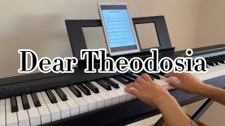 Dear Theodosia  Hamilton  Piano Cover by Diana Lopez [upl. by Paola85]