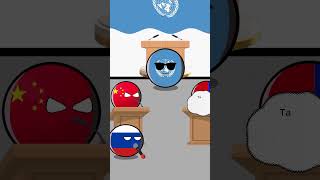 Taiwan issue countryballs taiwan china usa russia funny [upl. by Ibby]