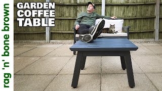 I Made A Garden Coffee Table Using CLS 3x2s [upl. by Nikkie975]