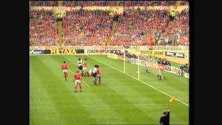 Highlights of Lineker in the 1991 FA Cup Final Tottenham v Forest 180591 [upl. by Nnadroj]