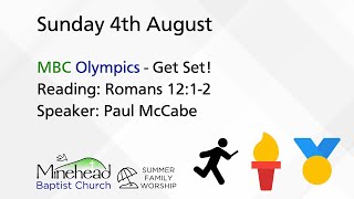 Sunday 4th August  10am  MBC Olympics  Get Set [upl. by Anilram]