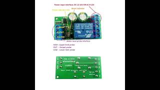 Water Level Automatic Controller Liquid Sensor Switch Solenoid Motor 12V [upl. by Starling]