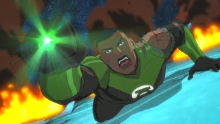 Green Lantern Corps Death Scene  Justice League Dark Apokolips War 2020  Full HD 60fps [upl. by Lellih412]