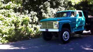 1971 Ford F750 drive by [upl. by Dorina]