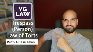 Assault Battery and False Imprisonment  Trespass to Person  Law of Torts [upl. by Reggi]