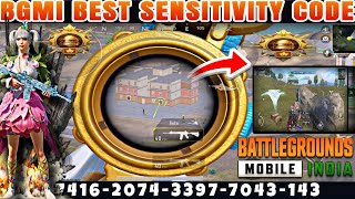 BGMI NEW UPDATE SENSITIVITY SETTINGS FOR ALL DEVICES ✅ GYRO amp NON GYRO ✅ BEST SENSITIVITY CODE TODAY [upl. by Isaacs]