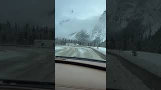 🍁 ❄️ Road trip AlbertaBritish Columbia alberta britishcolumbia [upl. by Llennoc]