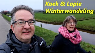 Koek amp Lopie 1e Winterwandeling 2022 Groene Hart Hazerswoude [upl. by Llorre]