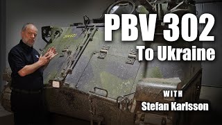 PBV 302 to Ukraine  Arsenalen Swedish Tankmuseum [upl. by Sisxela]