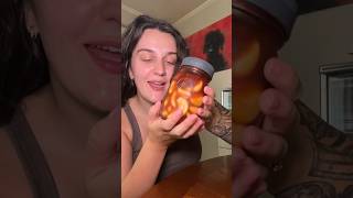 PICKLED GARLIC TASTE TEST shorts youtubeshorts [upl. by Lia970]