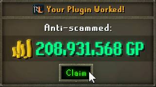 We Made A RuneLite Plugin That Scams Scammers [upl. by Brunell]