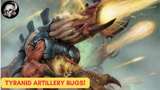 TYRANID ARTILLERY ORGANISMS IN WARHAMMER 40K LORE [upl. by Atnima57]