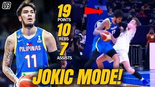 Kai Sotto quotNEAR TRIPLE DOUBLEquot 19PTS10REB7AST2BLK vs New Zealand Full Highlights [upl. by Aranahs108]