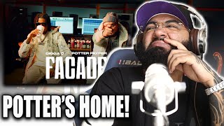 POTTER PAYPER FRESH OUTTA JAIL Digga D ft Potter Payper  Facade Official Video  REACTION [upl. by Terle303]