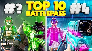 TOP 10 BATTLE PASSES OF ALL TIME in COD Mobile [upl. by Henden633]