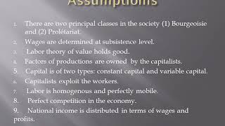 MARXIAN THEORY OF ECONOMIC DEVELOPMENT PART 1 by Dr Manjari Misra [upl. by Llorre210]