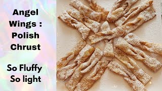 Polish Chrust Tutorial How To Make Angel Wings [upl. by Nileek]