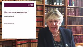 The Lord Justice Clerk discussing the sentencing young people guideline [upl. by Bamby808]