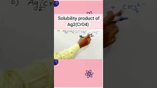 Solubility product of Sliver chromate  12th Chemistry  Unit  8 Ionic equilibrium [upl. by Gnehc283]