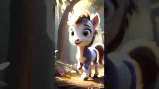 Free Pony shorts cute animals [upl. by Gerti]