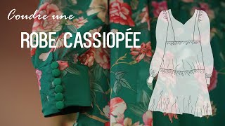 DIY Couture  Coudre une robe Cassiopée  Cecile [upl. by Aicelef965]