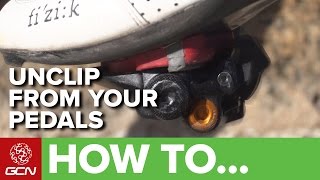 How To Unclip  Avoid A Clipless Pedal Disaster [upl. by Irakuy]