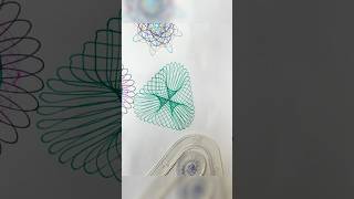 Spirograph ruler design ASMR Satisfying shorts ytshorts spirograph [upl. by Ulani]