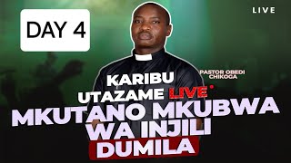 🔴LIVE MKUTANO MKUBWA WA INJILI DUMILA KILOSA MNENAJI PASTOR OBED CHIKOGA SIKU YA 4 [upl. by Nelson]