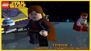 Lego Star Wars  Episode 3  Chapter 2  Chancellor In Peril  PS2 [upl. by Ettevroc474]