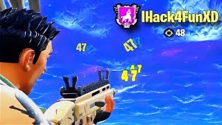 ULTIMATE Fortnite HACKER Compilation [upl. by Yesiad]