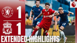 EXTENDED Highlights Chelsea 11 Liverpool  Match action from Reds Premier League opener [upl. by Idnem384]