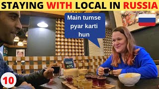 Couchsurfing Experience With local In Tyumene  Indian in Russia [upl. by Lateehs]