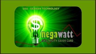 Negawatt Electricity Saver Card Presentation [upl. by Camilo167]