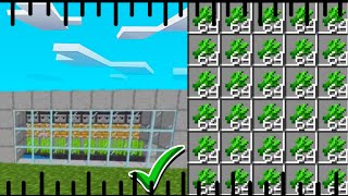 COMO FAZER UMA FARM DE CANA DE AÇUCAR NO MINECRAFT tutorial [upl. by Connor]