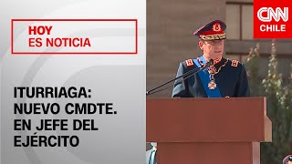 General Javier Iturriaga asume como nuevo comandante en jefe del Ejército [upl. by Ahsiemak]