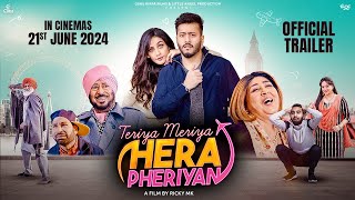 Teriya Meriya Hera Pheriyan Official Trailer Pukhraj Bhalla  Jaswinder Bhalla  Harby Sangha [upl. by Mcdougall601]