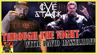 An Unexpected Beast  CueStack feat David Hasselhoff  Through the Night Music Video  REACTION [upl. by Oira]