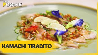 Hamachi Tiradito  A SashimiStyle Peruvian Recipe [upl. by Marney401]