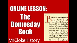 GCSE History  Saxons and Normans The Domesday Book 1086 [upl. by Fellows]