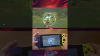 Super easy bokoblin combo in zelda botw handcam [upl. by Vez]