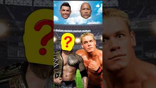 Ronaldo and the rock therock johncena football wwe ronaldo cristianoronald cristianoronaldojr [upl. by Anoyi]