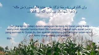 Tafsir Surat AlBaqarahAyat 23  24Marah Labid04112024 [upl. by Bogie]