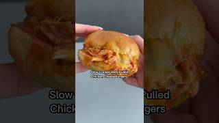 Fat loss recipe Slow cooker BBQ chicken cheeseburger 🍔 [upl. by Tsiuqram]