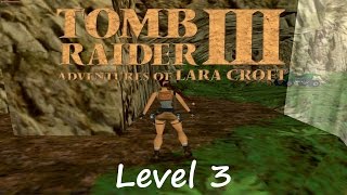 Tomb Raider 3 Walkthrough  Level 3 River Ganges [upl. by Adnylg445]