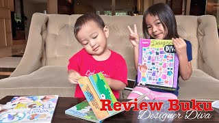 Zara Review Buku Designer Diva  Make Believe Ideas  Buku Sticker Style and Create [upl. by Enylcaj98]