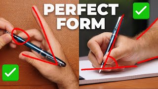 How to Write With a Fountain Pen Fountain Pen 101 Part Five [upl. by Teodor]